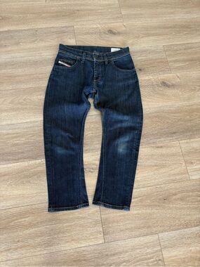 Rare Y2K Diesel Low Rise Jeans With Zipper Pockets